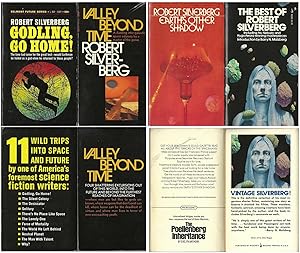 "ROBERT SILVERBERG" FIRST EDITION COLLECTIONS 4-VOLUMES: Godling, Go Home! / Valley Beyond Time /...