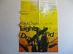 Seller image for Paul Chan Lights and Drawings Stedelijk Museum 2007 Poster for sale by ANARTIST