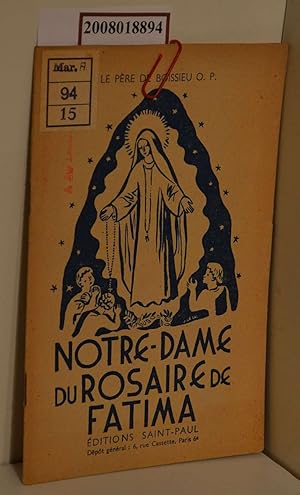 Bild des Verkufers fr Notre-Dame du Rosaire de Fatima zum Verkauf von ralfs-buecherkiste