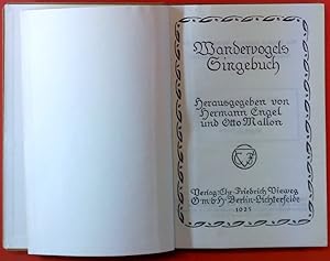 Seller image for Wandervogels Singbuch. Sechste Auflage, 22.-23. Tausend for sale by biblion2