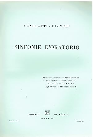 Sinfonie d'Oratorio
