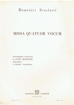 Missa quatuor vocum