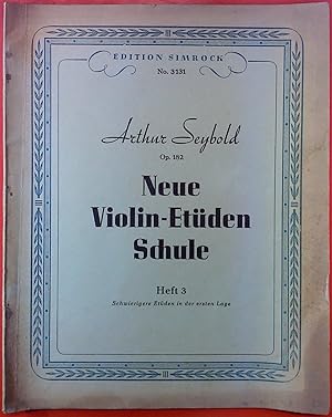 Bild des Verkufers fr Neue Violin-Etden Schule, Heft 3, No. 3131, Op. 182, schwierige Etden in der ersten Lage zum Verkauf von biblion2