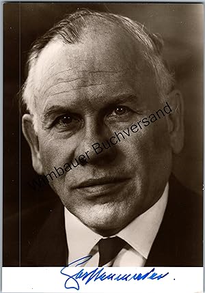 Original Autogramm Eugen Gerstenmaier (1906-1986) Bundestagspräsident /// Autogramm Autograph sig...