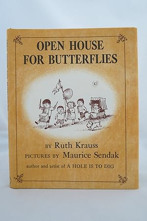 Seller image for OPEN HOUSE FOR BUTTERFLIES (DJ protected by a brand new, clear, acid-free mylar cover) for sale by Sage Rare & Collectible Books, IOBA