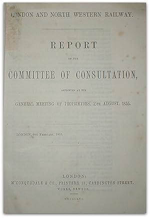 Report of the committee of consultation, appointed at the general meeting of proprietors, 15th Au...