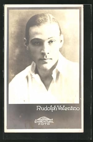 Ansichtskarte Schauspieler Rudolph Valentino