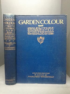 Seller image for GARDEN COLOUR [Kent and Canterbury Interest] Notes and Watercolour Sketches by Margaret Waterfield. for sale by Chaucer Bookshop ABA ILAB