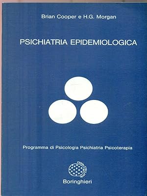Bild des Verkufers fr Psichiatria epidemiologica zum Verkauf von Librodifaccia