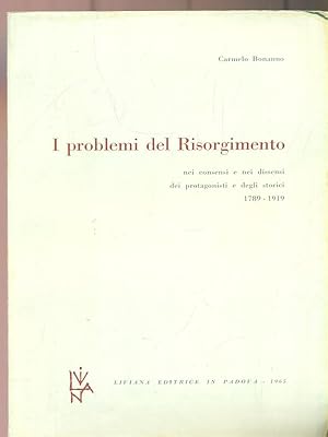 Bild des Verkufers fr I problemi del risorgimento zum Verkauf von Librodifaccia