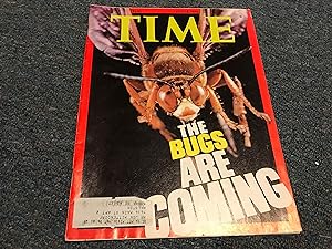 TIME MAGAZINE JULY 12, 1976 THE BUGS ARE COMING