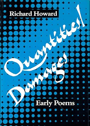 Image du vendeur pour Quantities/ Damages: Early Poems mis en vente par Kenneth Mallory Bookseller ABAA