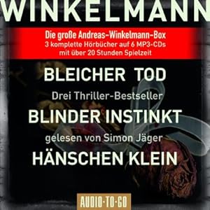 Seller image for Die groe Andreas-Winkelmann Box, 6 Audio-CD, MP3, 6 Audio-CD : Bleicher Tod; Blinder Instinkt; Hnschen klein for sale by AHA-BUCH GmbH