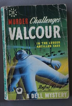 Image du vendeur pour Murder Challenges Valcour In The Lesser Antilles Case - Lieutenant Valcour Detective Story (Dell Mapback #39) mis en vente par Comic World