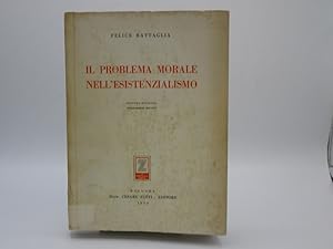 Imagen del vendedor de Il problema morale nell'esistenzialismo. 2.ed. interamente rifatta. a la venta por Antiquariat Bookfarm