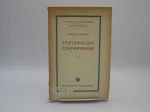 Immagine del venditore per Epistemologi contemporanei. (I Classici della Filosofia) venduto da Antiquariat Bookfarm