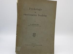 Bild des Verkufers fr Psychologie des emotionalen Denkens. zum Verkauf von Antiquariat Bookfarm