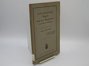 Bild des Verkufers fr Die Geschichtsphilosophie Hegel's und der Hegelianer bis auf Marx und Hartmann. Ein krit. Versuch. 2.Aufl. zum Verkauf von Antiquariat Bookfarm