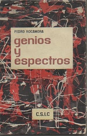 Imagen del vendedor de GENIOS Y ESPECTROS. a la venta por Librera Javier Fernndez