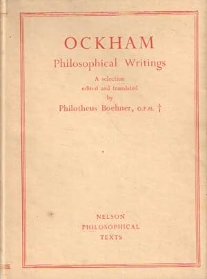 Philosophical writings. A selection. Edited and translated by P. Boehner