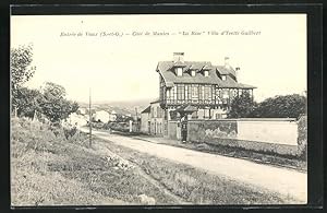 Bild des Verkufers fr Carte postale Vaux, L`Entre, Ct de Mantes, La Rive Villa d`Yvette Guilbert zum Verkauf von Bartko-Reher
