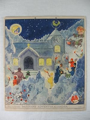 Imagen del vendedor de Barnens Adventskalender: Auf dem Weg zur Christmesse. a la venta por Wolfgang Kohlweyer