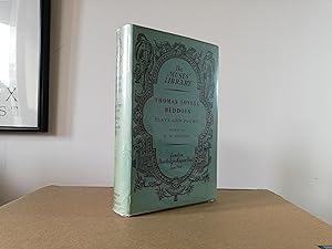Bild des Verkufers fr Plays and Poems of Thomas Lovell Beddoes. zum Verkauf von Peter Ellis, Bookseller, ABA, ILAB