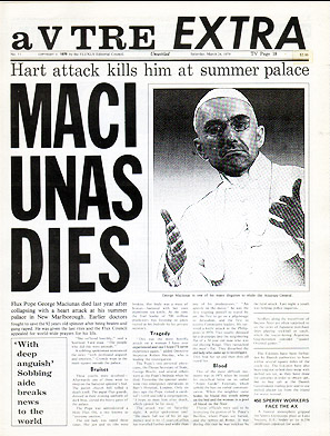 Bild des Verkufers fr a V TRE EXTRA No.11: Maciunas Dies zum Verkauf von studio montespecchio