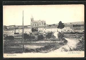 Carte postale Moineville, Blick nach l'Église