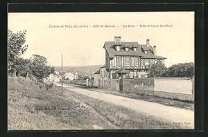 Bild des Verkufers fr Carte postale Vaux, Cot de Mantes, La Rive Villa d`Yvette Guilbert zum Verkauf von Bartko-Reher