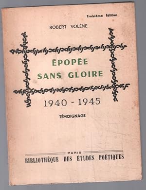 Seller image for pope sans gloire 1940-1945 (tmoignage) for sale by librairie philippe arnaiz