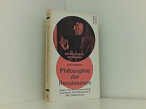 Seller image for Geschichte der Philosphie III Philosophie der Renaissance. rowohlts deutsche enzyklopdie 242/243 for sale by Book Broker