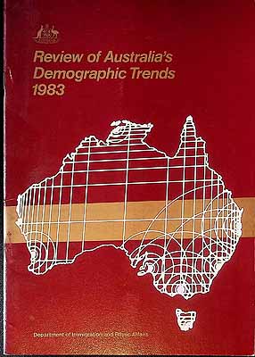 Bild des Verkufers fr Review of ustralia's Demographic trends 1983 zum Verkauf von Kennys Bookshop and Art Galleries Ltd.