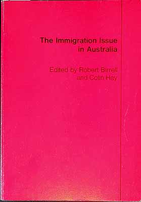 Seller image for The Immigration issue in Australia for sale by Kennys Bookstore