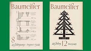 Baumeister. 45. Jahrgang, Heft 8 - 12 (August-Dezember 1948)