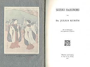 Bild des Verkufers fr Suzuki Harunobu. Mit 53 Abbildungen nach japanischen Originalen.(Originalausgabe 1910) zum Verkauf von Libro-Colonia (Preise inkl. MwSt.)