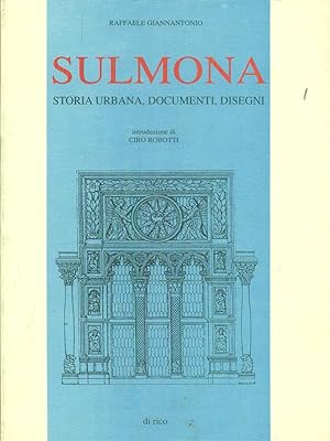 Bild des Verkufers fr Sulmona zum Verkauf von Librodifaccia