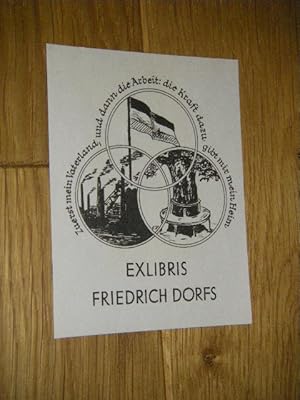 ExLibris Friedrich Dorfs