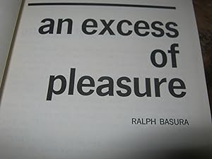 An Excess Of Pleasure