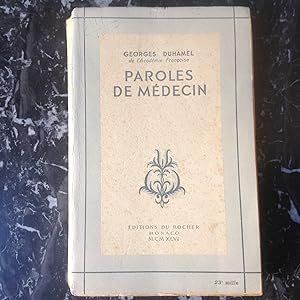 Paroles de Médecin .