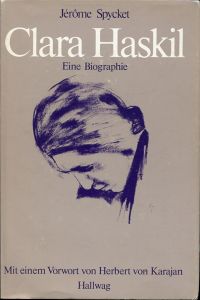 Bild des Verkufers fr Clara Haskil. Eine Biographie. zum Verkauf von Bcher Eule