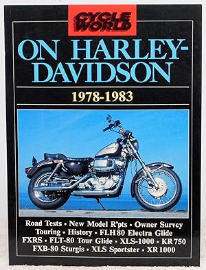 Seller image for Cycle World" on Harley-Davidson 1978-83 (Brooklands Road Tests) for sale by Argyl Houser, Bookseller