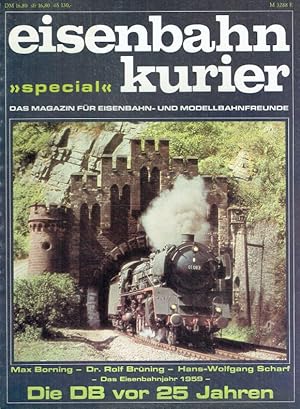 Imagen del vendedor de Eisenbahn Kurier EK-Special 1: Die DB vor 25 Jahren - Das Eisenbahnjahr 1959. a la venta por Antiquariat Bernhardt