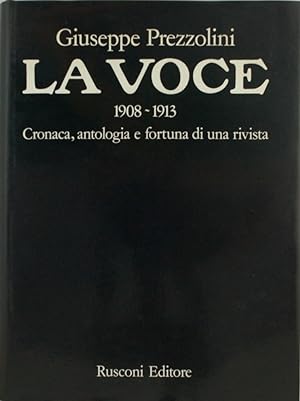 La Voce 1908 1913