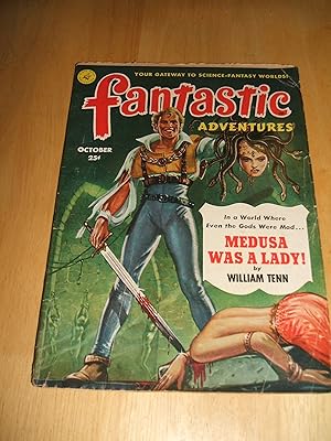 Seller image for FANTASTIC ADVENTURES OCTOBER 1951 VOLUME 13 NUMBER 10 for sale by biblioboy