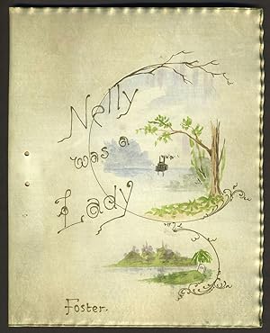 Bild des Verkufers fr Nelly was a Lady. Hand painted vellum like wrapper zum Verkauf von Antipodean Books, Maps & Prints, ABAA