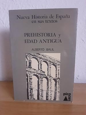 Seller image for NUEVA HISTORIA DE ESPAA EN SUS TEXTOS PREHISTORIA Y EDAD ANTIGUA for sale by Librera Maldonado