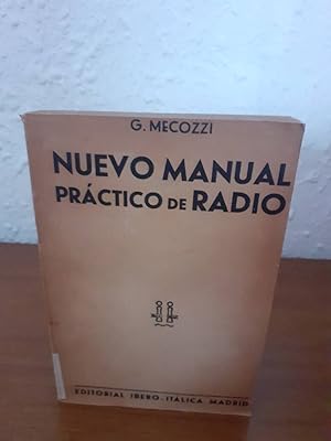 Seller image for NUEVO MANUAL PRACTICO DE RADIO for sale by Librera Maldonado