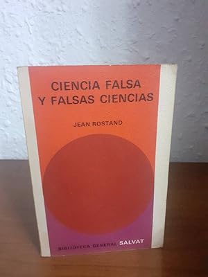 Imagen del vendedor de CIENCIA FALSA Y FALSAS CIENCIAS a la venta por Librería Maldonado