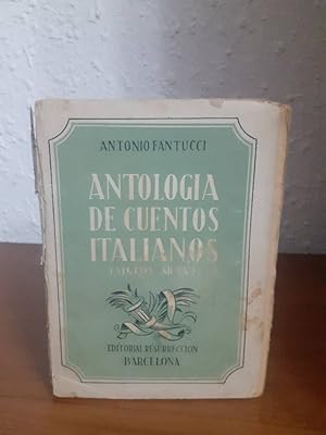 Seller image for ANTOLOGIA DE CUENTOS ITALIANOS SIGLOS XII XX for sale by Librera Maldonado